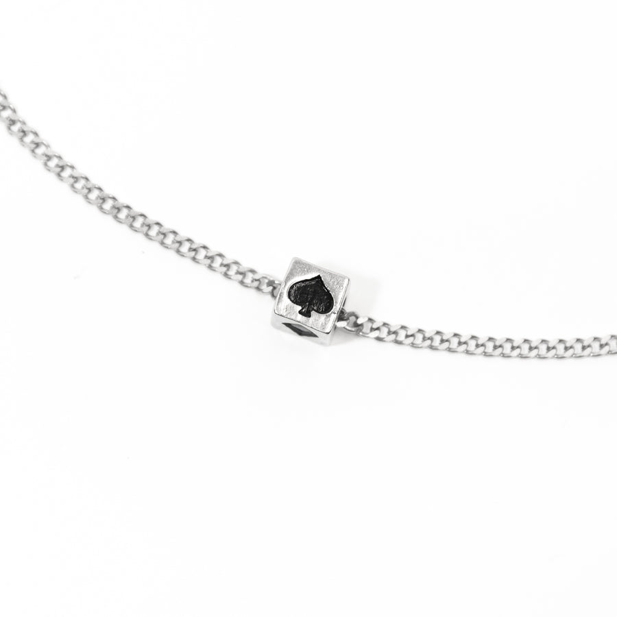 Suits Chain Necklace in Silver