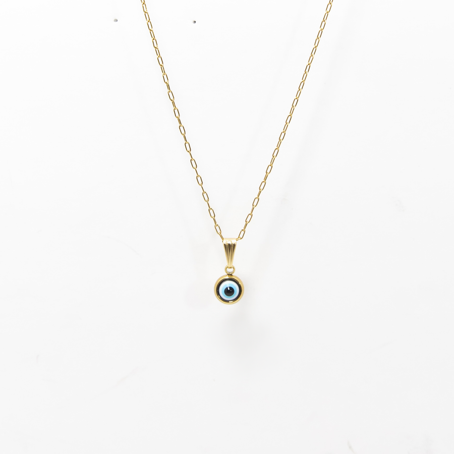 Alessi Evil Eye Necklace in Gold