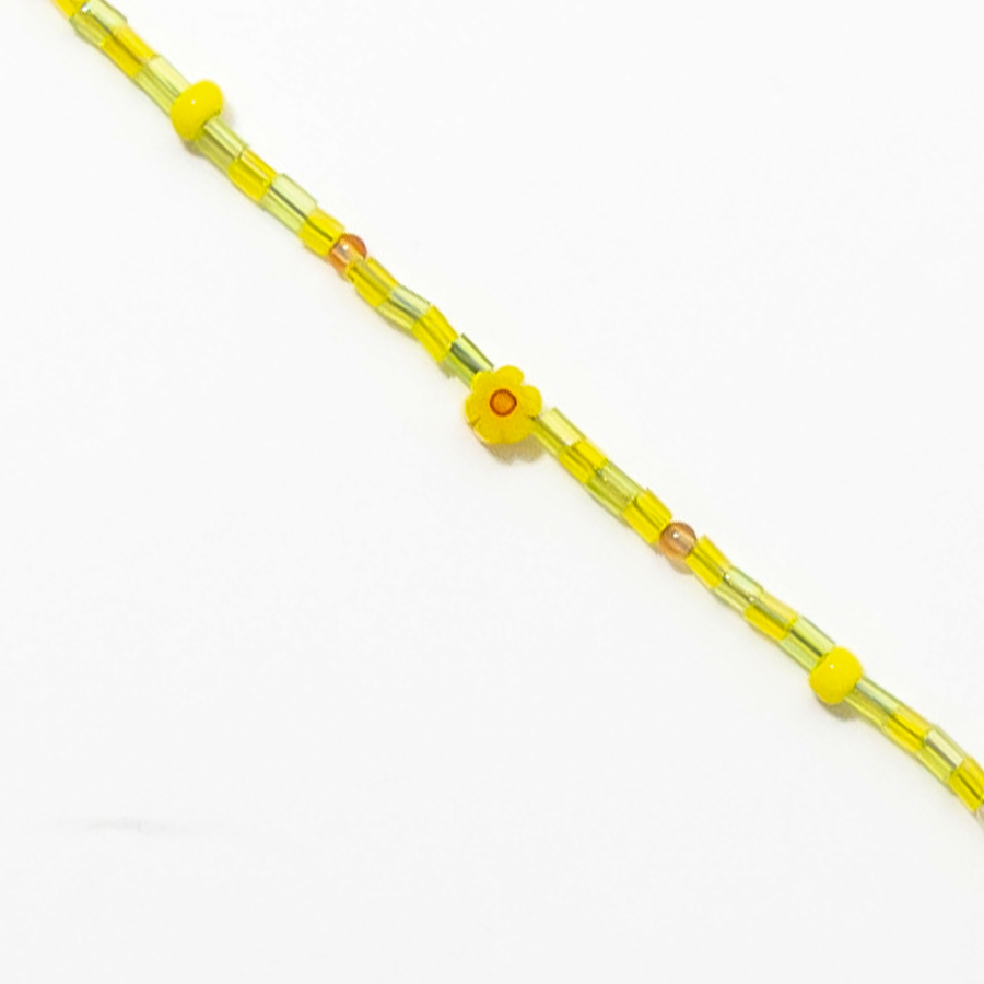 Atrani Daisy Beaded Anklet