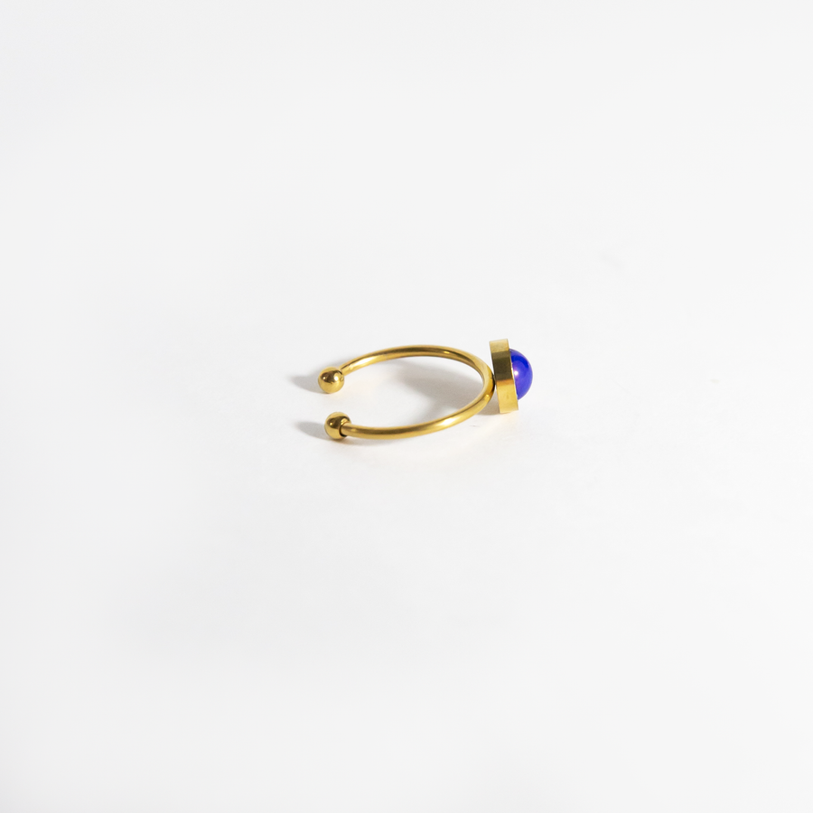 Cetara Blue Jade Ring