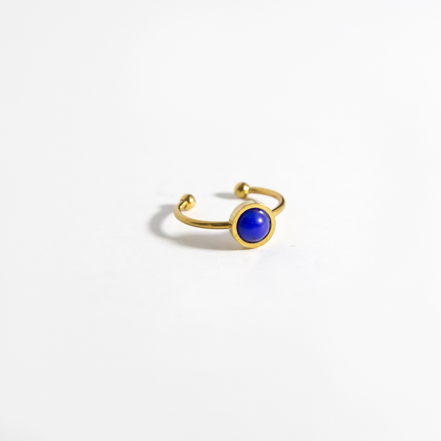 Cetara Blue Jade Ring