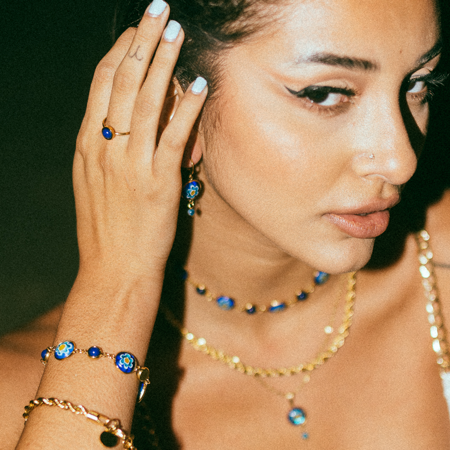 Cetara Blue Jade Ring