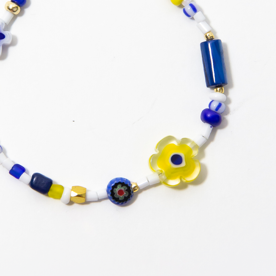 Cetara Millefiori Beaded Bracelet