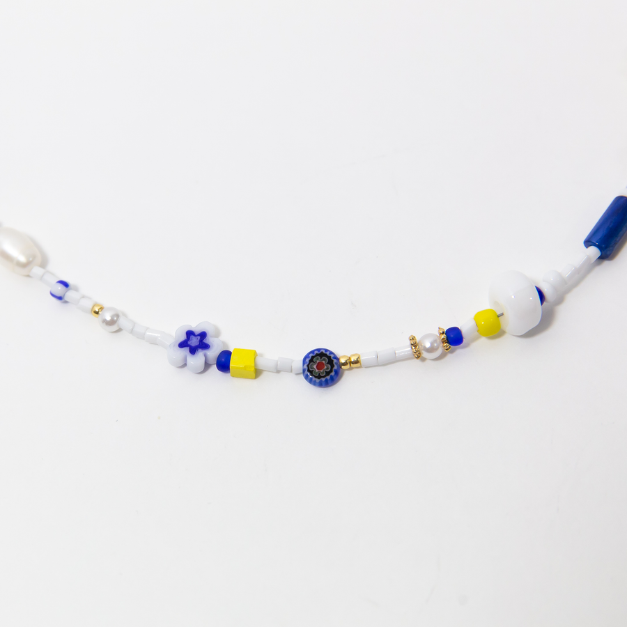 Cetara Millefiori Beaded Necklace