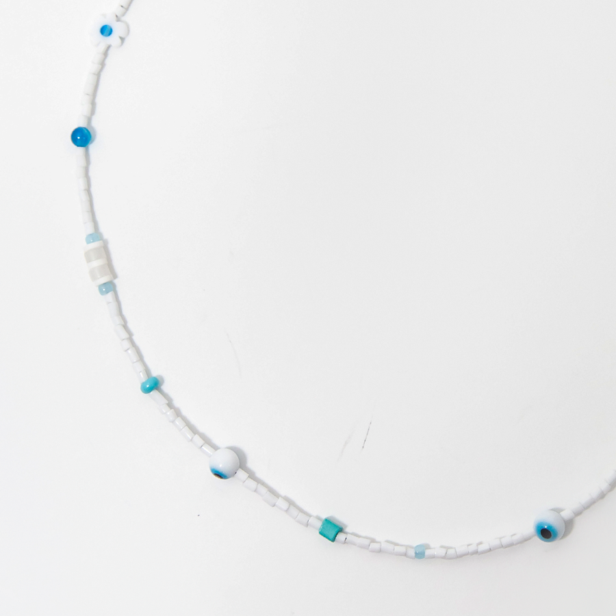 Furore Millefiori Beaded Necklace