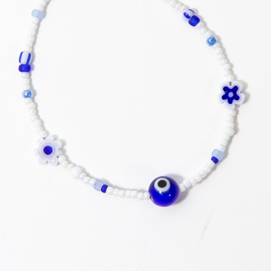 Marini Millefiori Beaded Bracelet