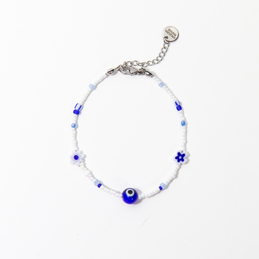 Marini Millefiori Beaded Bracelet