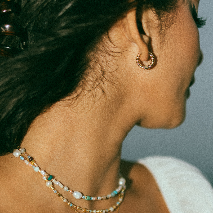 Paola Mini Hoop Earrings