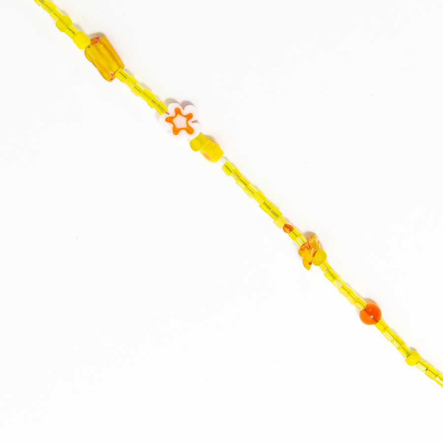 Praiano Daisy Millefiori Beaded Bracelet