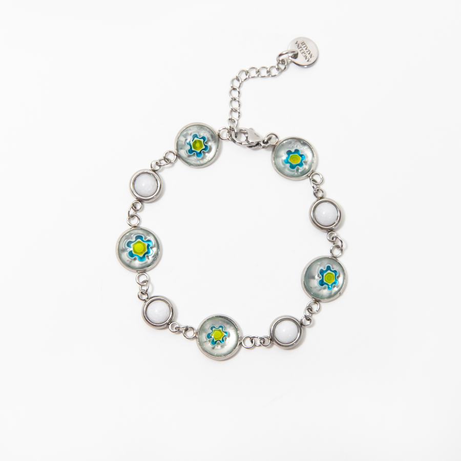 Sorrento Floral Millefiori Bracelet