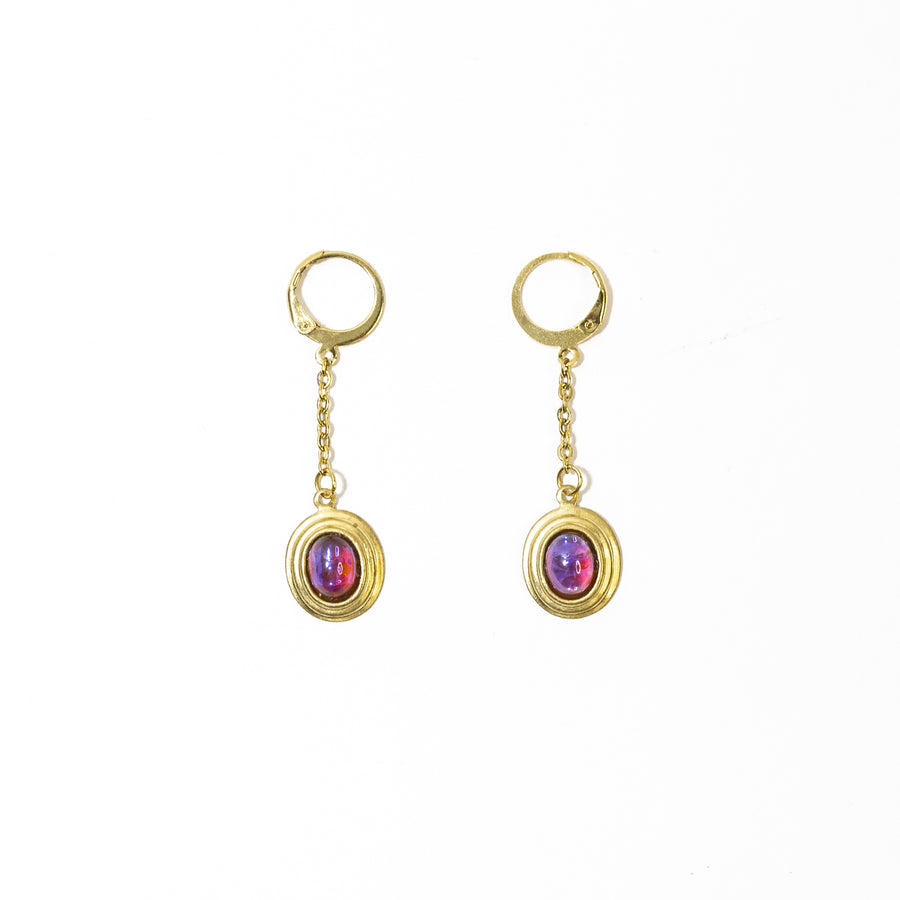 Dragons Breath Stone Drop Earrings