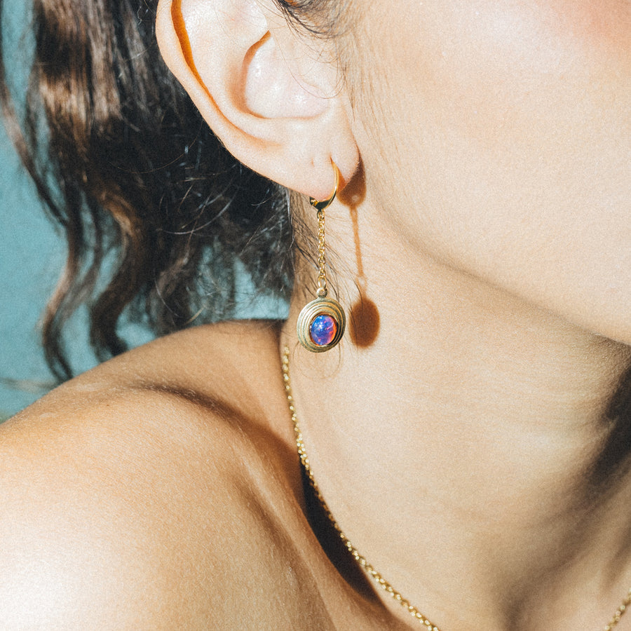 Dragons Breath Stone Drop Earrings