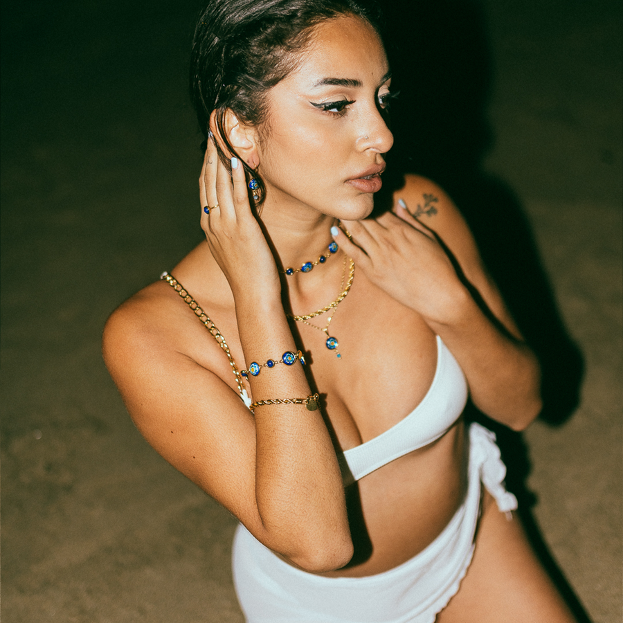 Gianni Twisted Rope Chain Bracelet in Gold