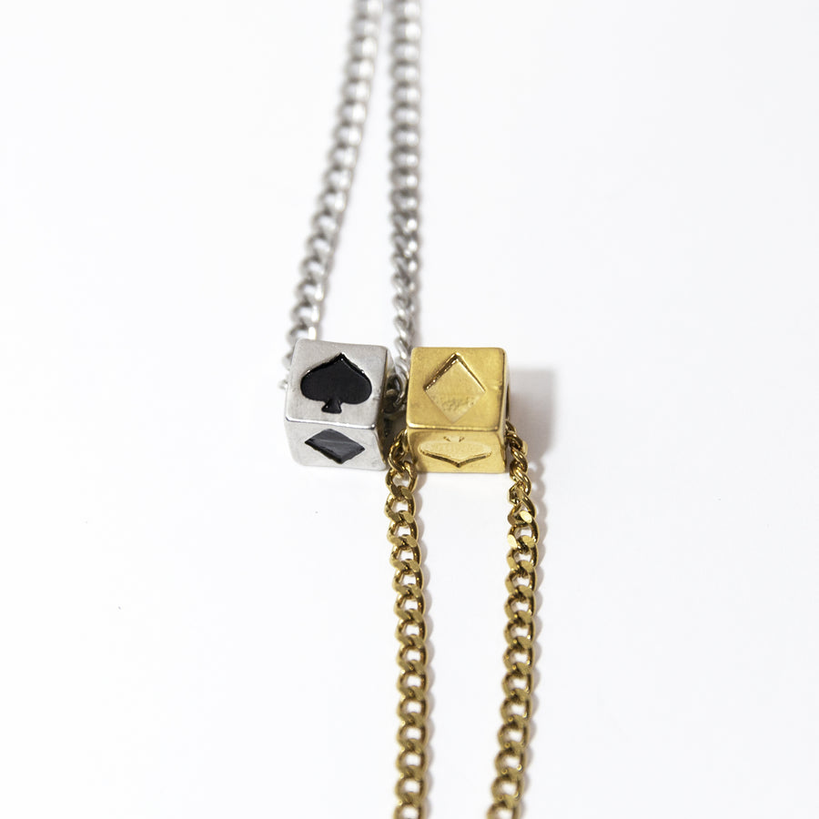 Suits Chain Necklace in Gold
