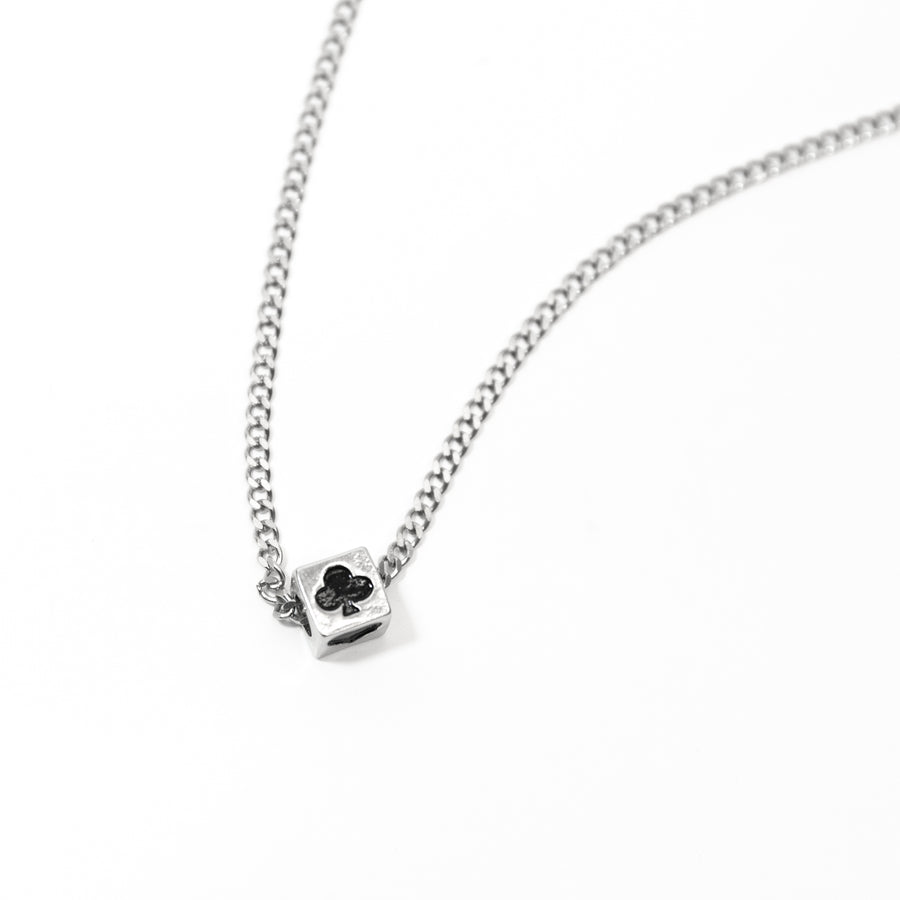Suits Chain Necklace in Silver